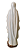 Nossa Senhora de Lourdes - 19 cm - Colorida. - Imagem 6