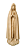 Nossa Senhora de Fátima - 20 cm - Natural. - Imagem 1