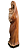 Nossa Senhora com Menino - 23 cm - Tons de Marrom. - Imagem 3