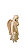 Anjo da Guarda com Menina 11,5 cm - Natural. - Imagem 2