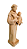 Santo Antônio com Menino 15 cm Encerado. - Imagem 2