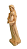 Santo Antônio com Menino 15 cm Encerado. - Imagem 3