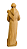 Santo Antônio com Menino 15 cm Encerado. - Imagem 4