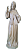 Jesus Misericordioso - 23 cm - Encerado. - Imagem 1