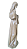 Jesus Misericordioso - 23 cm - Encerado. - Imagem 2