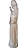 Jesus Misericordioso - 23 cm - Encerado. - Imagem 3