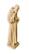 Padre Pio - 19 cm - Natural. - Imagem 2