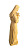 Santa Rita de Cassia 16,5 cm Natural. - Imagem 5