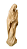 Santa Luzia 15 cm Natural. - Imagem 2
