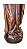 Nossa Senhora Aparecida Facsimile - 38 cm - Escurecida - Imagem 5