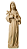 Santa Rita de Cassia - 21,5 cm - Natural. - Imagem 1