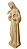 Santa Rita de Cassia - 21,5 cm - Natural. - Imagem 2