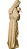 Santa Rita de Cassia - 21,5 cm - Natural. - Imagem 3