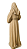 Santa Rita de Cassia - 21,5 cm - Natural. - Imagem 4