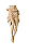 Crucifixo 35 cm - Natural. - Imagem 3