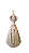 Nossa Senhora Aparecida Estilizada 15 cm Natural. - Imagem 1