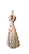 Nossa Senhora Aparecida Estilizada 15 cm Natural. - Imagem 3