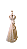 Nossa Senhora Aparecida Estilizada 15 cm Natural. - Imagem 2