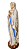 Nossa Senhora de Lourdes 19 cm Colorida. - Imagem 3