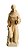 São Francisco com Lobo - 13 cm - Natural - Imagem 1