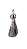 Nossa Senhora Aparecida Etilizada  - 8 cm - Tons de Marrom. - Imagem 2