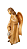Anjo da Guarda com Menino - 17,5 cm - Tons de Marrom. - Imagem 2
