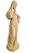 Sagrado Coração de Jesus - 20 cm - Natural. - Imagem 2