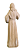 Sagrado Coração de Jesus - 20 cm - Natural. - Imagem 5