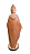 Rei Mago Gaspar - 13 cm - Tons de Marrom. - Imagem 4