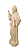 Jesus Misericordioso - 15 cm - Natural. - Imagem 3