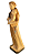 Santo Antônio com Menino - 30 cm - Tons de Marrom. - Imagem 3