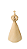 Nossa Senhora Aparecida Estilizada - 11 cm - Natural. - Imagem 4