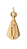 Nossa Senhora Aparecida Estilizada - 11 cm - Natural. - Imagem 7