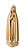 Nossa Senhora de Fátima - 15 cm - Natural. - Imagem 1