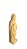 Nossa Senhora Gravida - 9,2 cm Natural. - Imagem 1