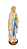 Nossa Senhora de Lourdes - 14,25 cm - Imagem 5