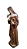 Santa Rita de Cassia - 16,5 cm - Tons de Marrom. - Imagem 3