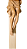 Crucifixo - 52 cm - Escurecido. - Imagem 6
