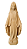 Nossa Senhora Das Graças - 15 cm - Natural. - Imagem 1