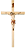 Crucifixo 52 cm - Tons de Marrom. - Imagem 1