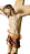 Crucifixo 52 cm - Tons de Marrom. - Imagem 5