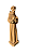 São Francisco Com Pombas - 19 cm - Natural. - Imagem 2