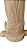 Nossa Senhora Aparecida Facsimile - 38 cm - Natural. - Imagem 11