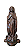 Nossa Senhora Aparecida Facsimile - 38 cm - Escurecida - Imagem 1