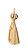 Nossa Senhora Aparecida Estilizada  - 11 cm  - Natural - Imagem 3