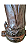 Nossa Senhora Aparecida Facsimile - 38 cm - Escurecida - Imagem 8