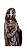 Nossa Senhora Aparecida Facsimile - 38 cm - Escurecida - Imagem 4