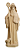 Cristo Redentor 11 cm Natural - Imagem 1