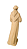 Santo Antônio com Menino  - 15 cm  - Natural - Imagem 4