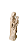 Nossa Senhora Barroca - 9,2 cm. - Imagem 3